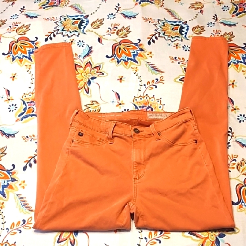 Anthropologie Orange Women’s Skinny Jeans